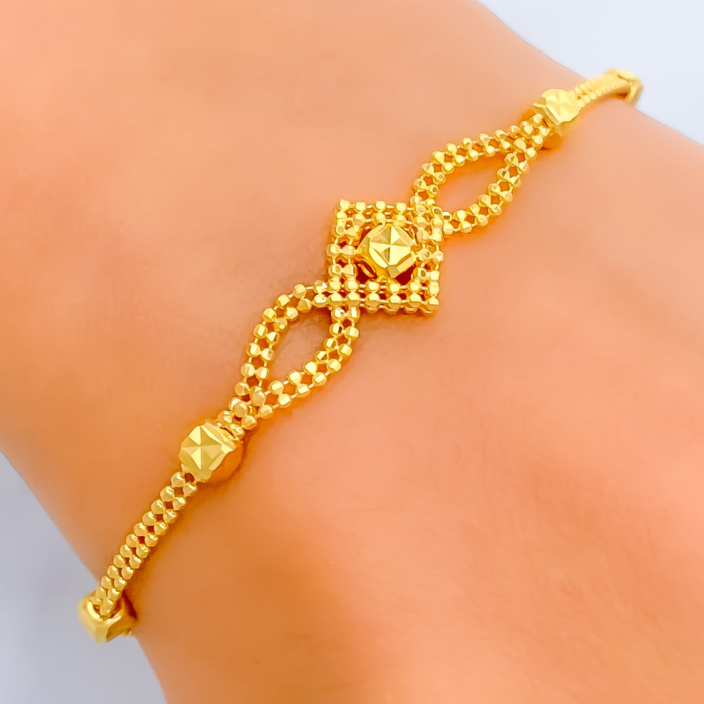 Gold Leaf Bracelet - Etsy